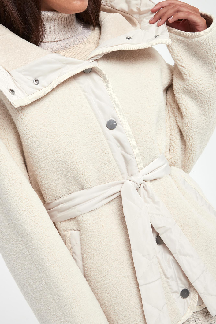 Kurtka damska z kapturem Capperi PINKO