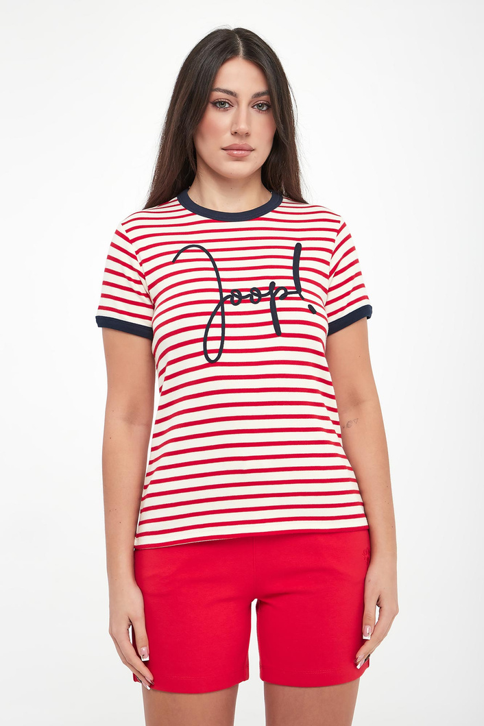 T-shirt damski w paski Trinity JOOP!