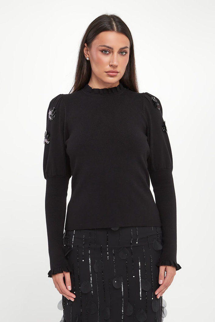 Sweter damski z cekinami TWINSET ACTITUDE