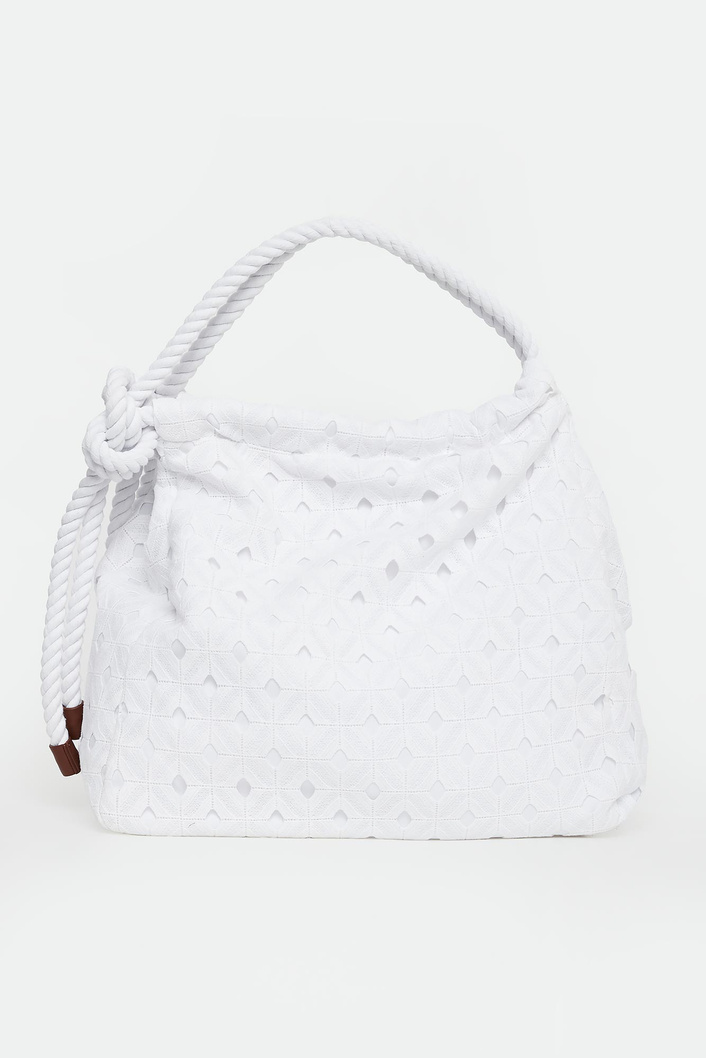 Torebka ażurowy shopper Arte MAX MARA BEACHWEAR