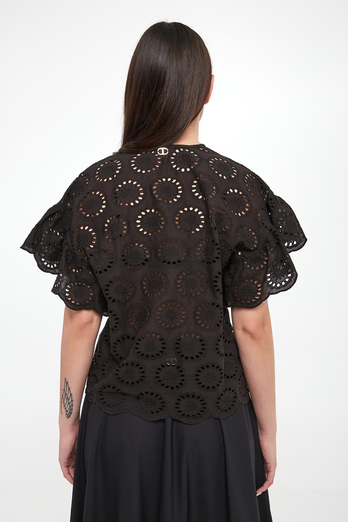 Bluzka damska w haft angielski TWINSET