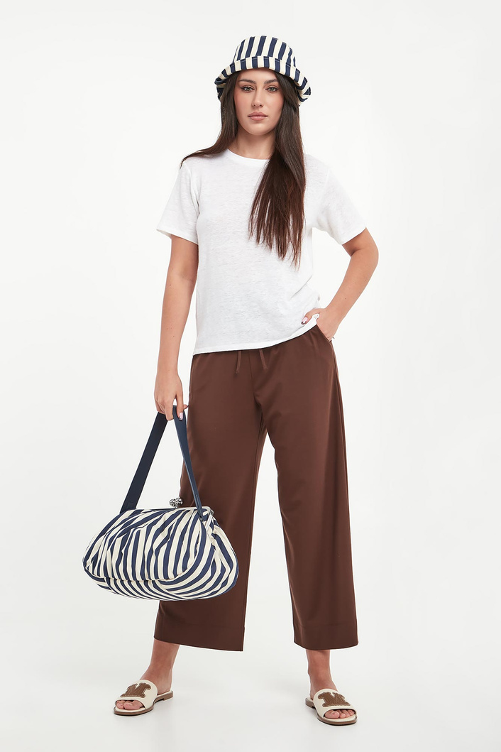 T-shirt lniany Pelota WEEKEND MAX MARA