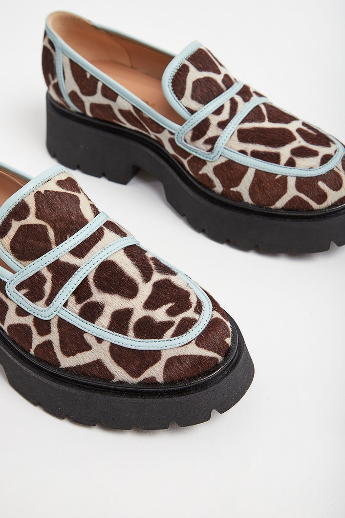 Mokasyny skórzane BALDININI