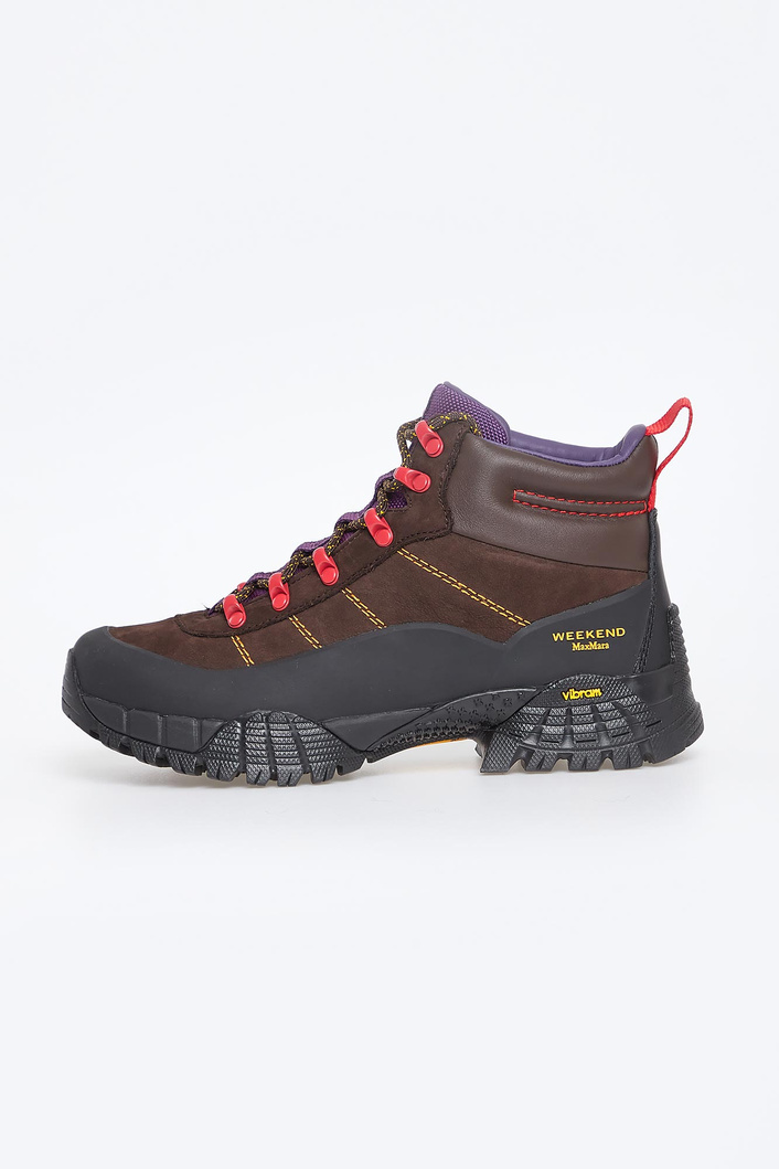 Trekkingi damskie skórzane Riccio WEEKEND MAX MARA
