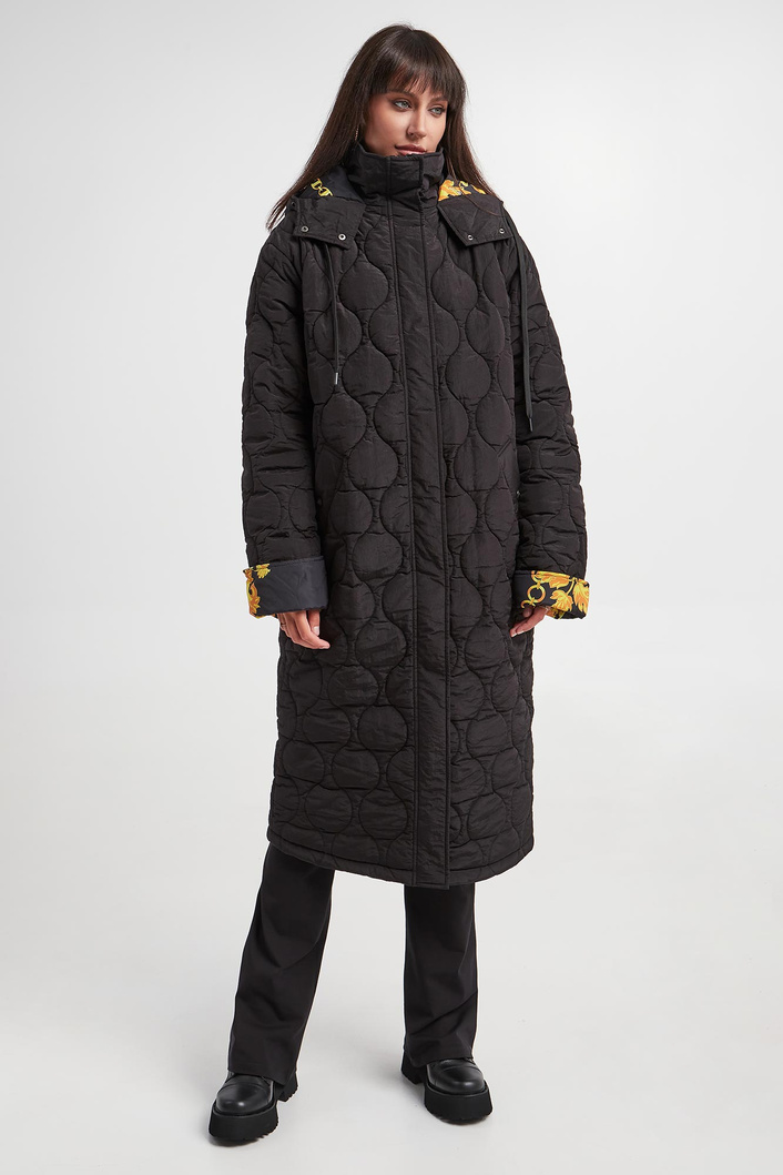 Płaszcz damski maxi VERSACE JEANS COUTURE