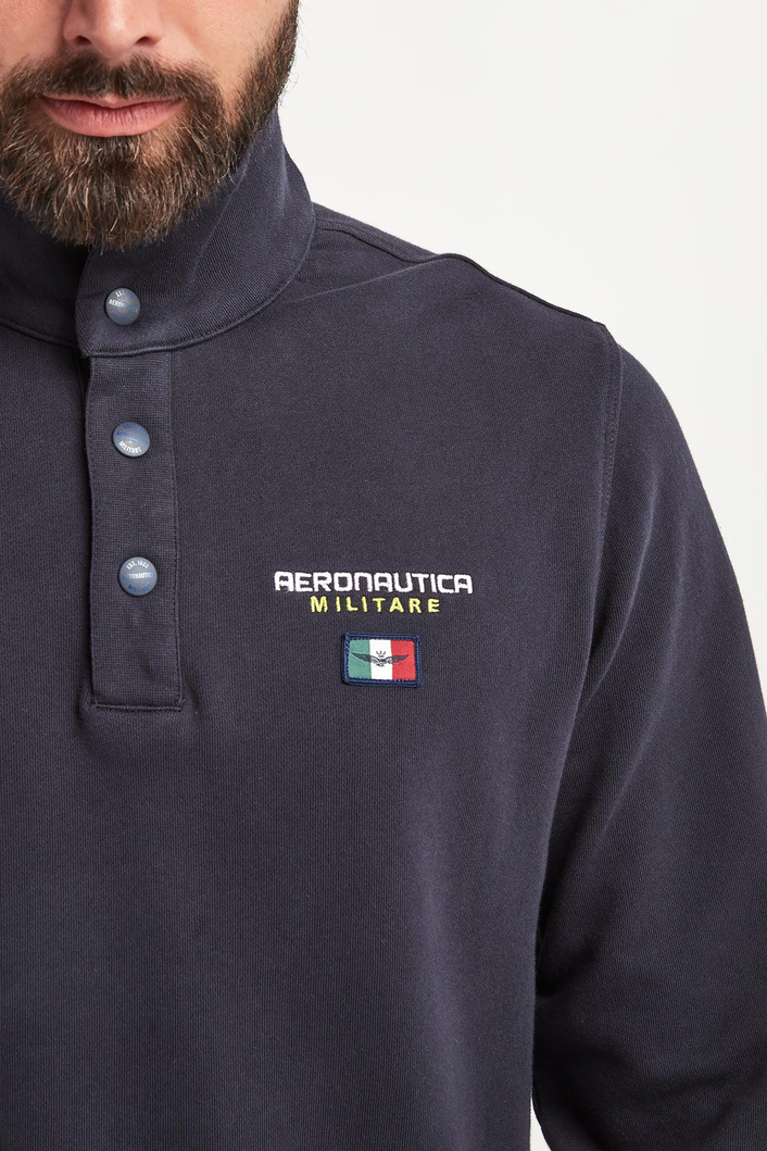 Bluza męska ze stójką AERONAUTICA MILITARE