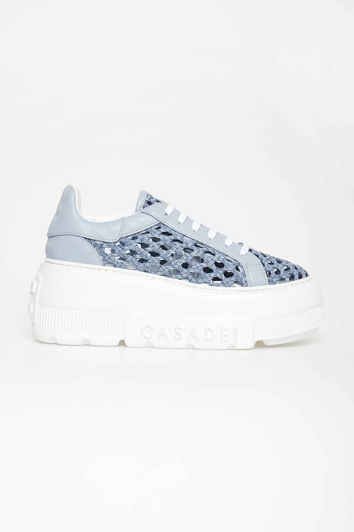 Sneakersy damskie plecione CASADEI
