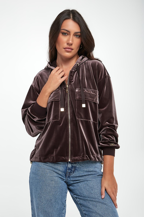 Bluza damska welurowa LIU JO