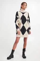 Sukienka z golfem ERMANNO FIRENZE