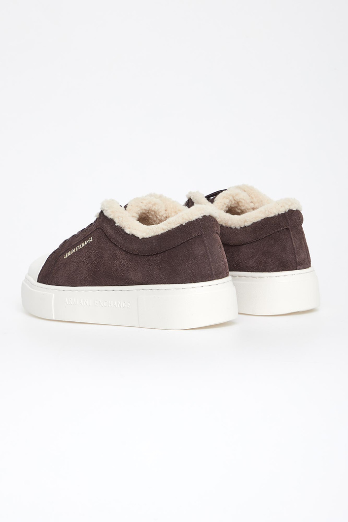 Sneakersy damskie zamszowe ARMANI EXCHANGE