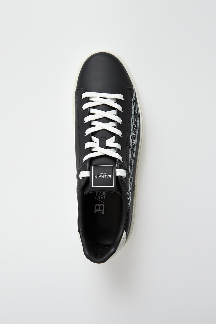 Sneakersy męskie skórzane B-Court BALMAIN