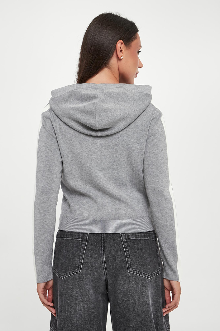 Sweter damski z kapturem ELISABETTA FRANCHI