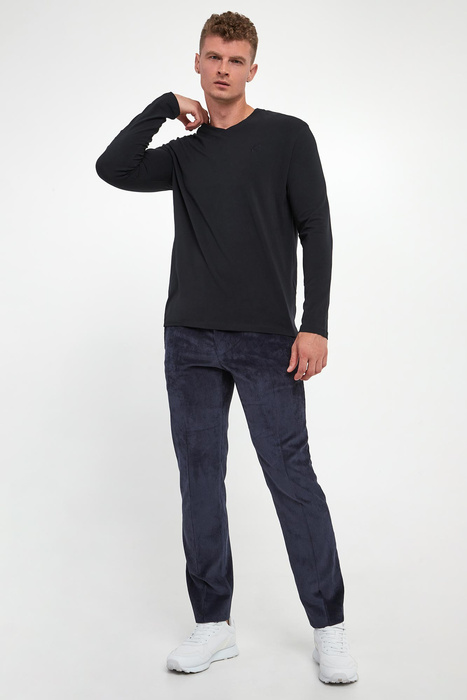 Spodnie męskie sztruksowe KARL LAGERFELD