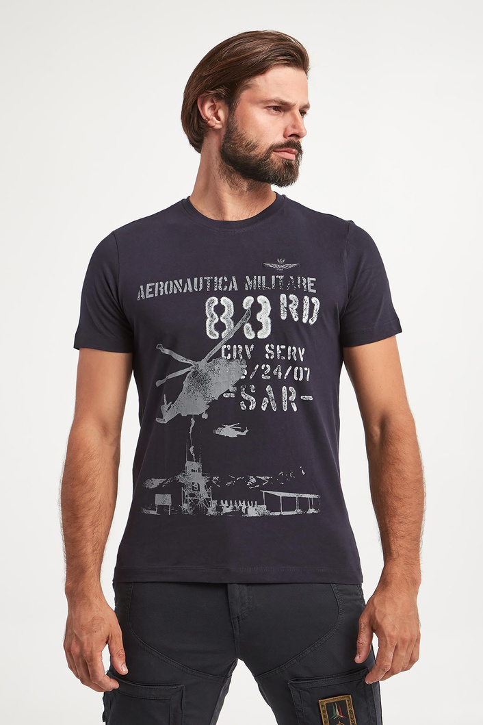 T-shirt męski AERONAUTICA MILITARE