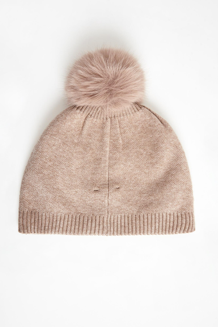 Czapka damska z pomponem JOSEPH RIBKOFF