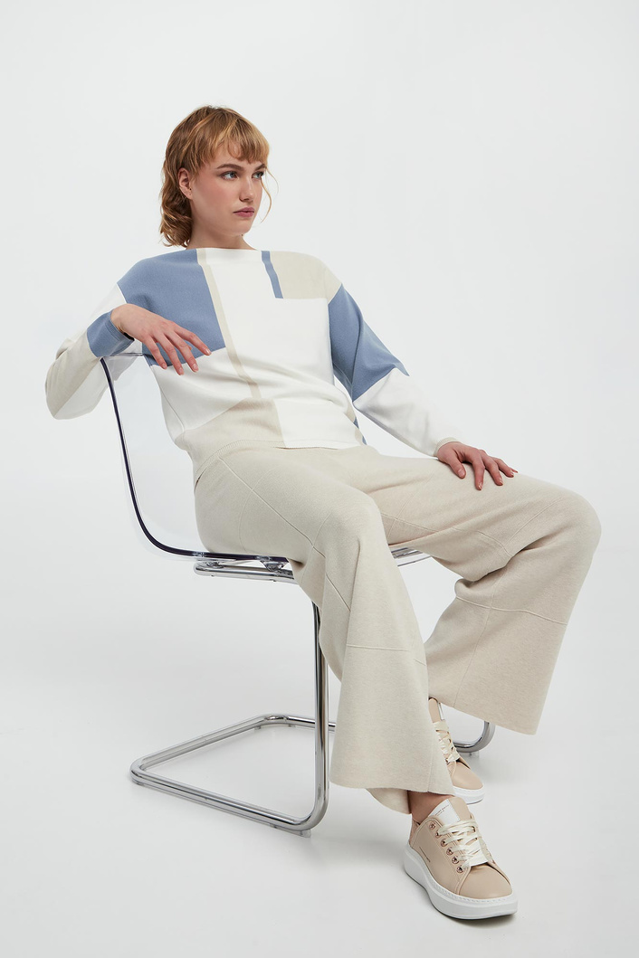 Sweter damski dzianinowy JOSEPH RIBKOFF