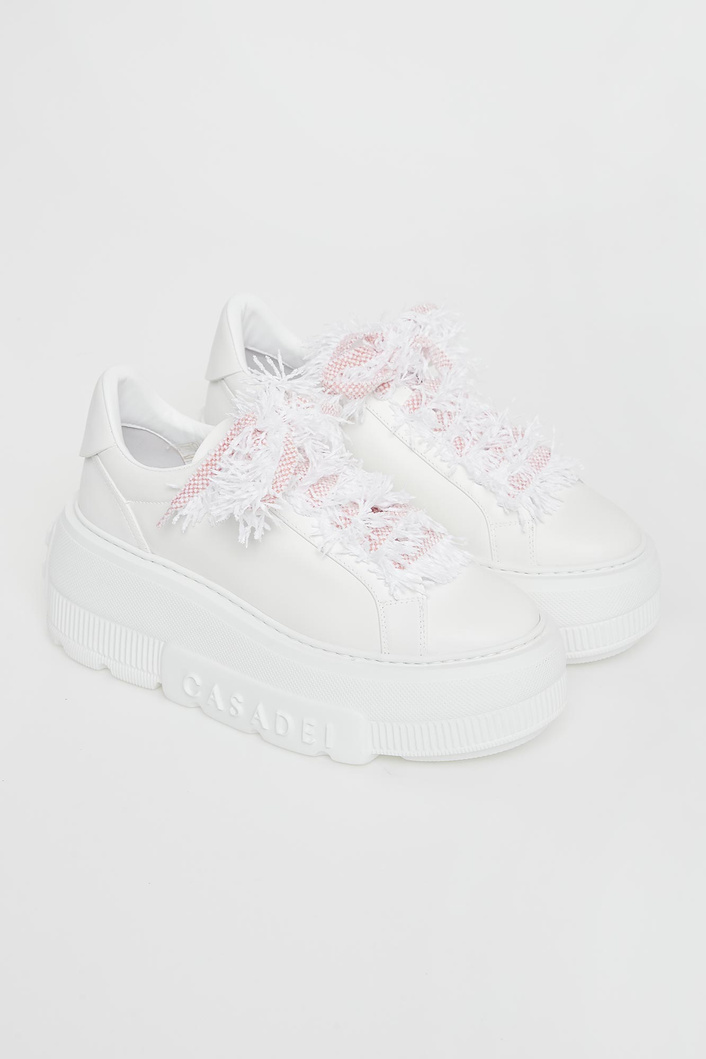 Sneakersy damskie skórzane CASADEI