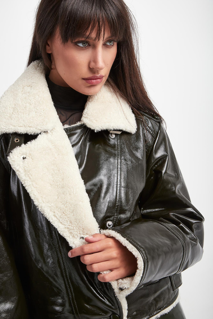 Kurtka damska skórzana GESTUZ