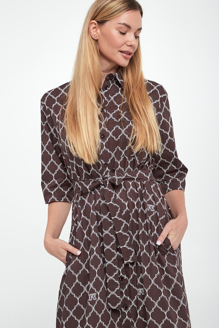 Sukienka midi Daniel MAX MARA BEACHWEAR