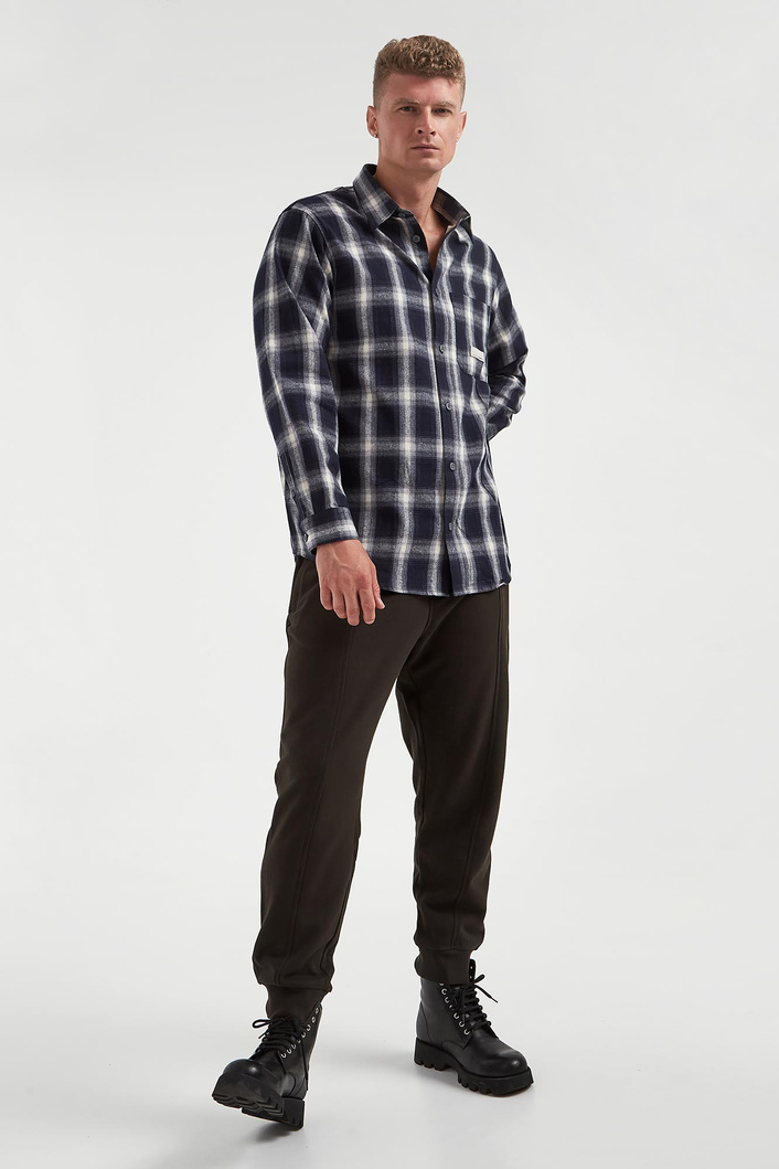 Koszula męska w kratę ARMANI EXCHANGE