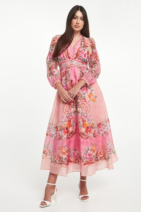 Sukienka maxi z organzy HALE BOB