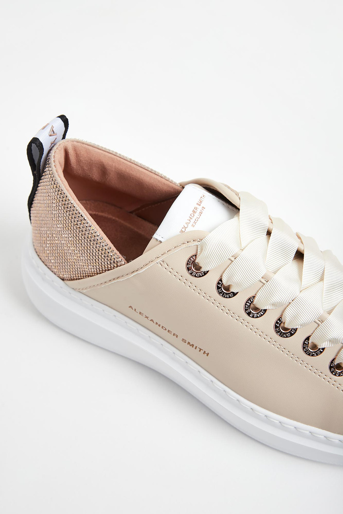 Sneakersy damskie skórzane ALEXANDER SMITH