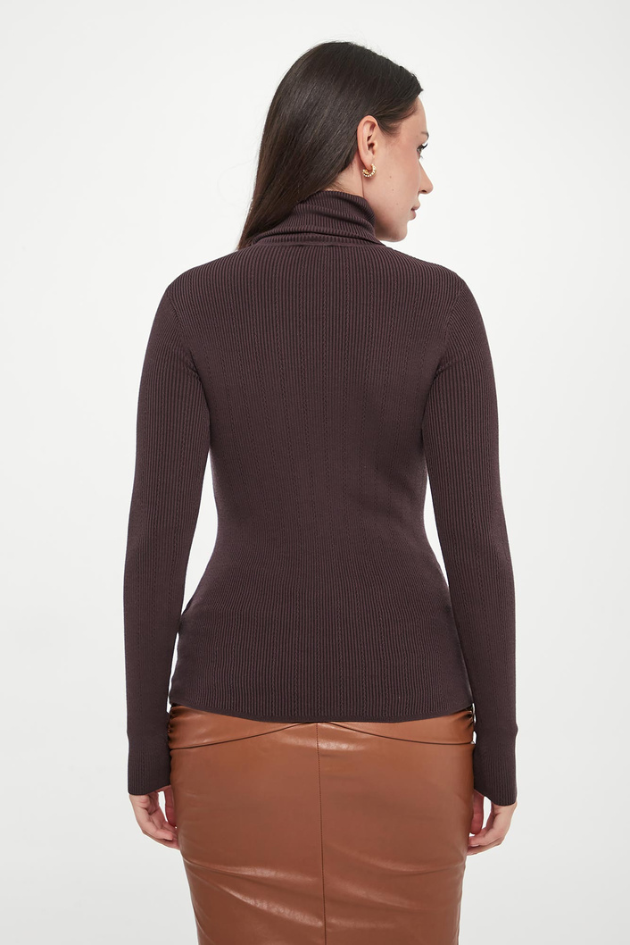 Sweter damski z golfem ELISABETTA FRANCHI