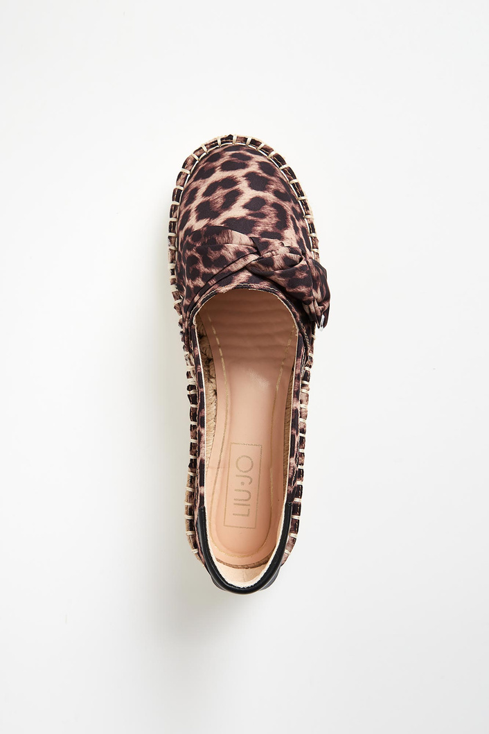 Espadryle damskie w panterkę LIU JO