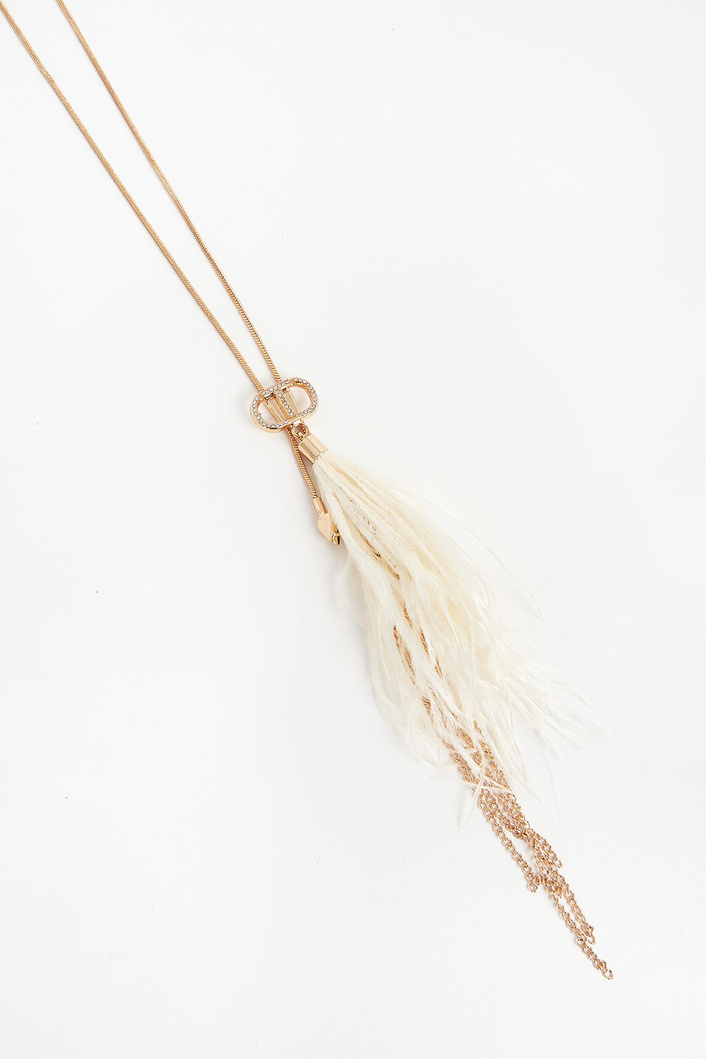 Naszyjnik z piórami TWINSET