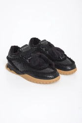 Sneakersy damskie z futerkiem PINKO