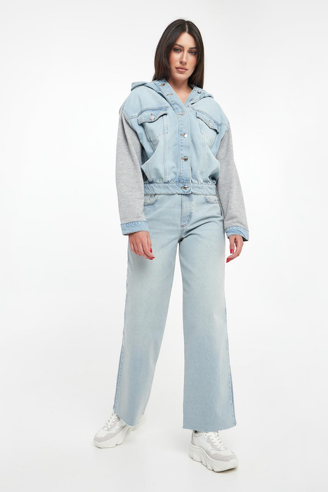 Spodnie damskie z denimem LIU JO