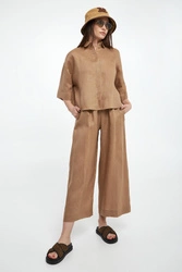 Spodnie damskie lniane Minnie MM