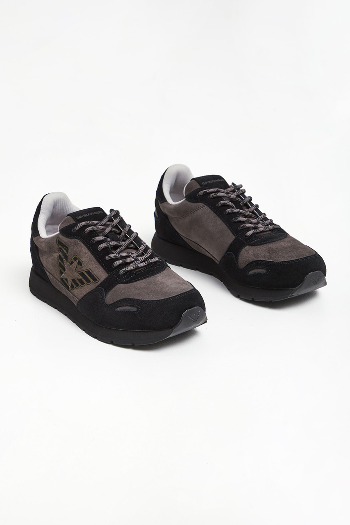 Sneakersy męskie skórzane EMPORIO ARMANI