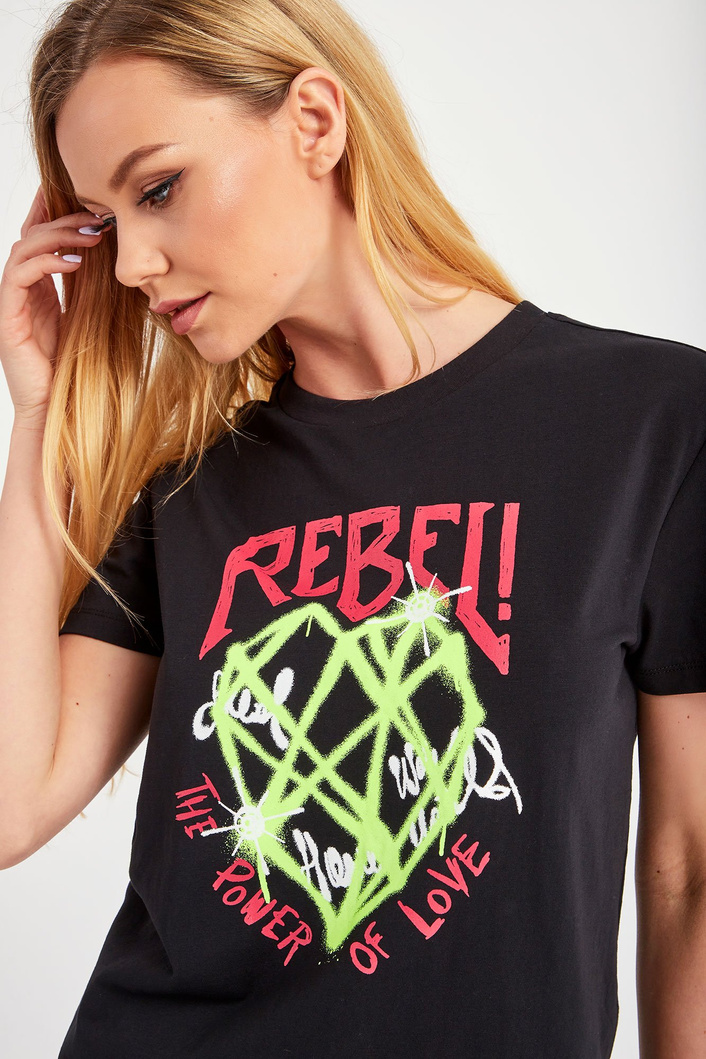 T-shirt damski TWINSET ACTITUDE