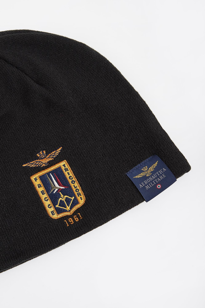 Czapka męska z logo AERONAUTICA MILITARE