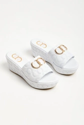 Klapki skórzane CESARE CASADEI