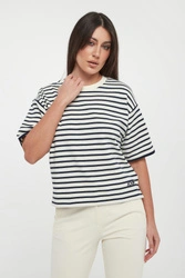 T-shirt damski w paski Tricia JOOP!