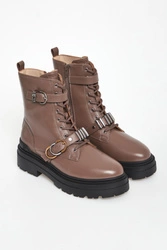 Trapery damskie skórzane Mia 19 PINKO