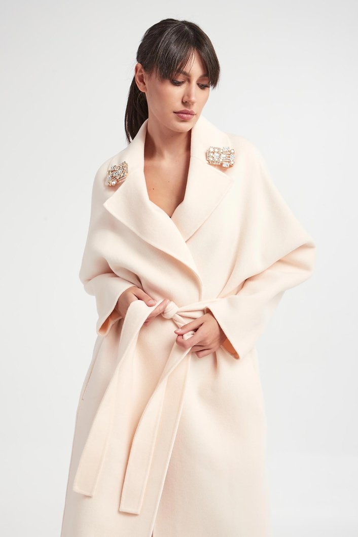 Płaszcz damski wełniany ELISABETTA FRANCHI