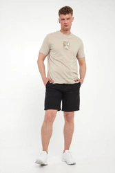 Bermudy męskie z lnem ARMANI EXCHANGE