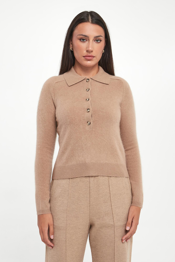 Sweter damski polo Cellula MM