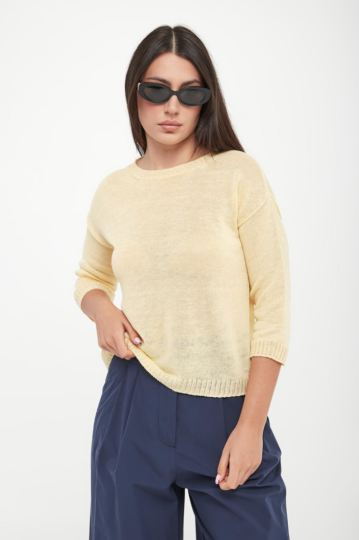 Sweter damski lniany Cannone WEEKEND MAX MARA