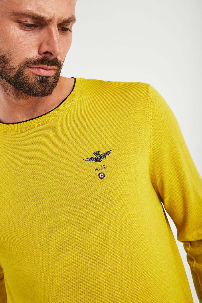Sweter męski wełniany AERONAUTICA MILITARE