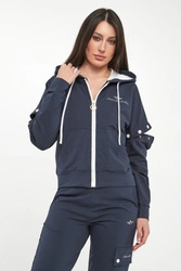 Bluza damska z odpinanymi rękawami AERONAUTICA MILITARE