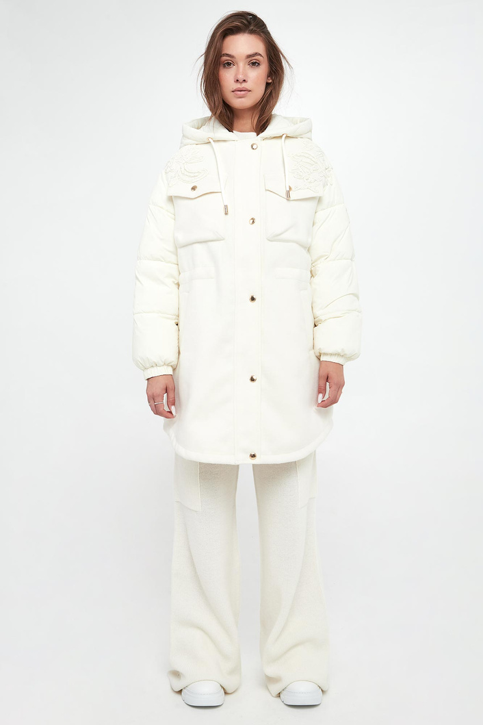 Płaszcz damski wełniany ERMANNO FIRENZE