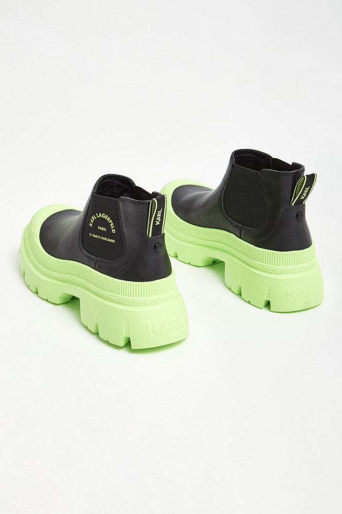 Sztyblety damskie skórzane KARL LAGERFELD