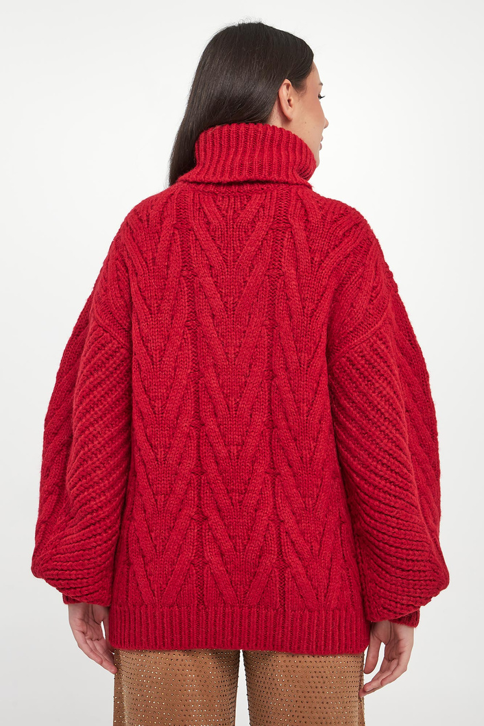 Sweter damski z golfem ELISABETTA FRANCHI