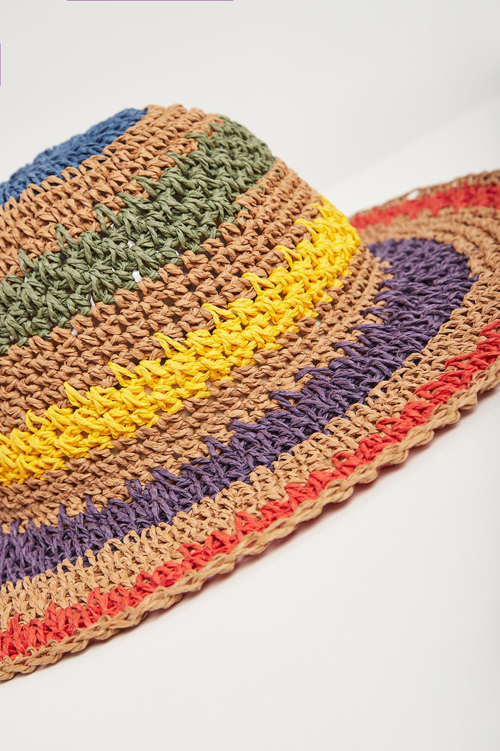 Kapelusz damski pleciony Virgin MARELLA ACCESSORI