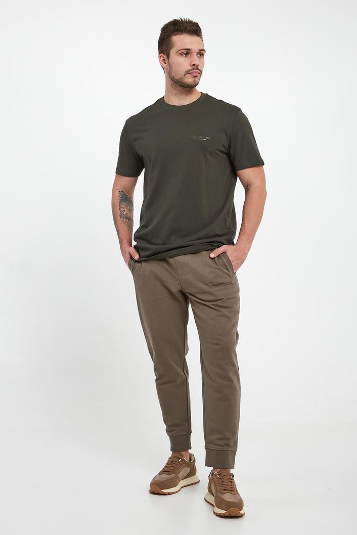 T-shirt męski z logo ARMANI EXCHANGE