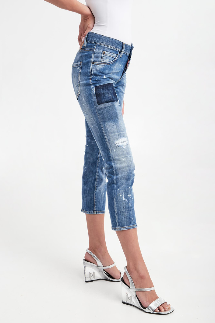 Jeansy damskie Cool Girl Cropped DSQUARED2